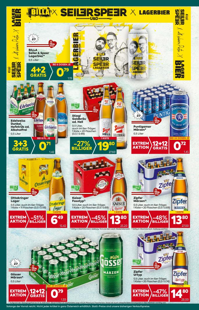 Prospekt von BILLA PLUS