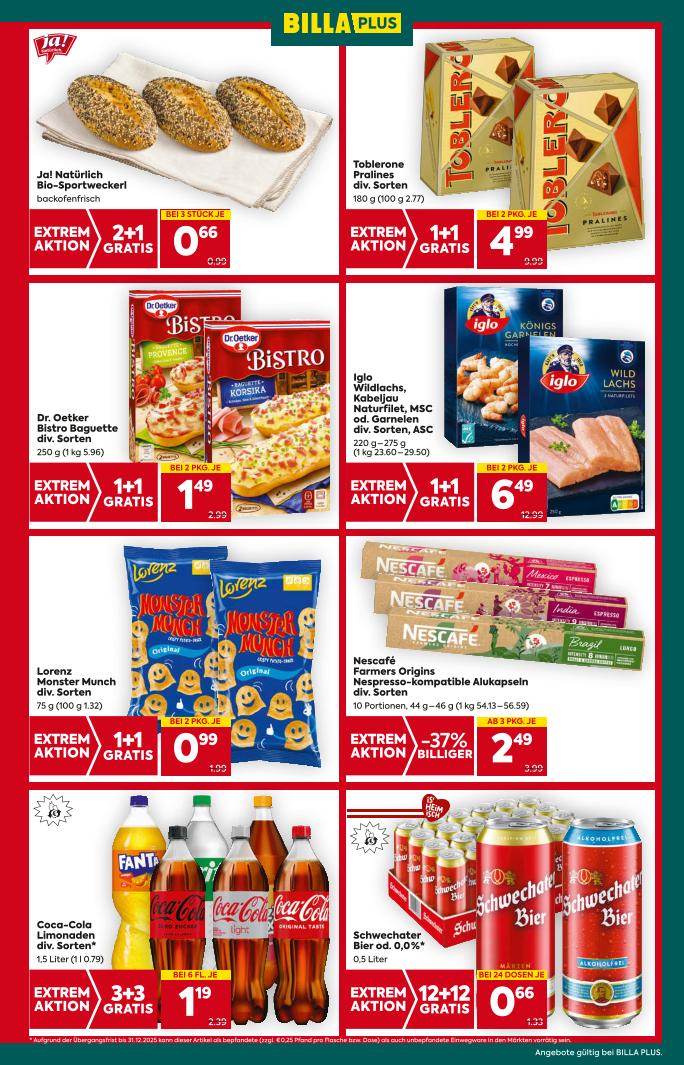 Prospekt von BILLA PLUS