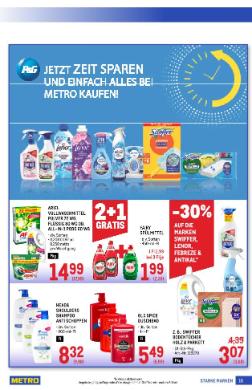 Titelbild des Prospekts von METRO STARKE MARKEN