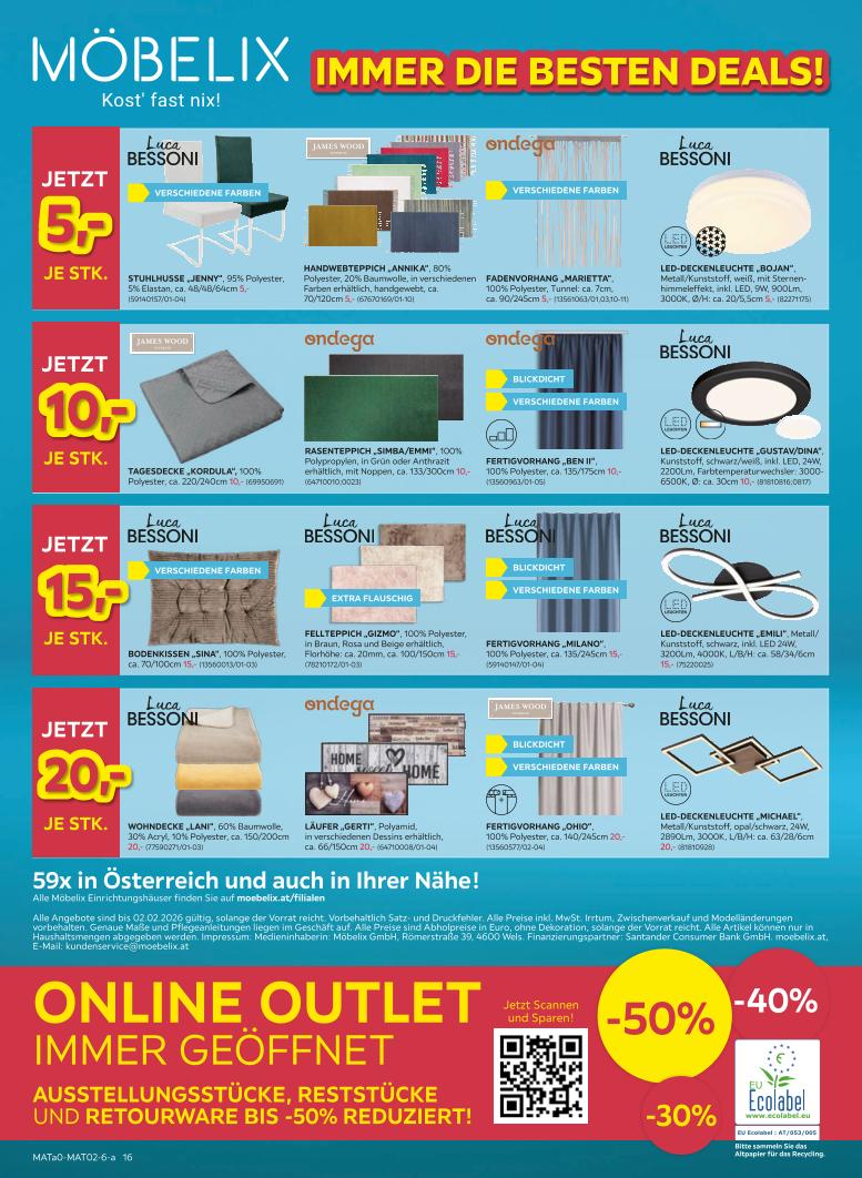 Prospekt von Möbelix