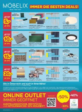 Titelbild des Prospekts von Möbelix