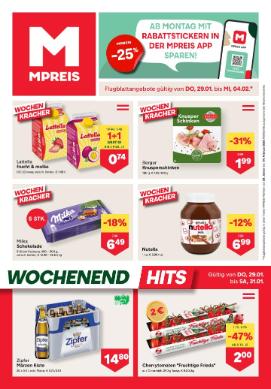 Titelbild des Prospekts von MPREIS Tirol