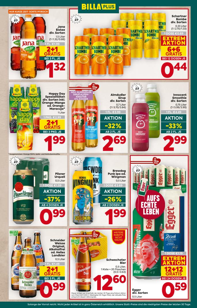 Prospekt von BILLA PLUS