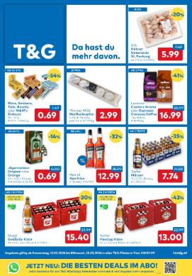 Prospekt von T&G