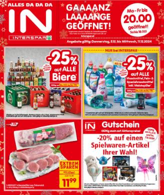 Titelbild des Prospekts von INTERSPAR TRL
