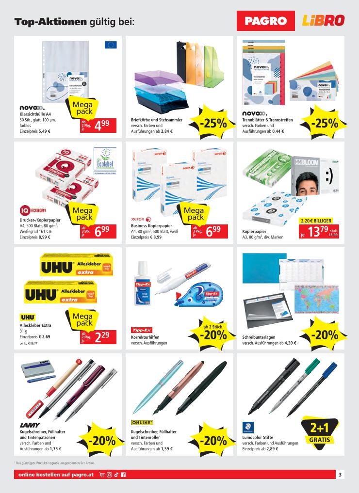 Prospekt von PAGRO & LIBRO