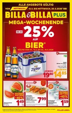 Titelbild des Prospekts von BILLA Oberösterreich