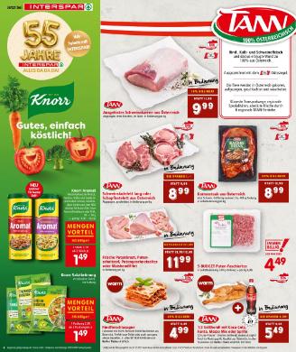 Titelbild des Prospekts von INTERSPAR KTN