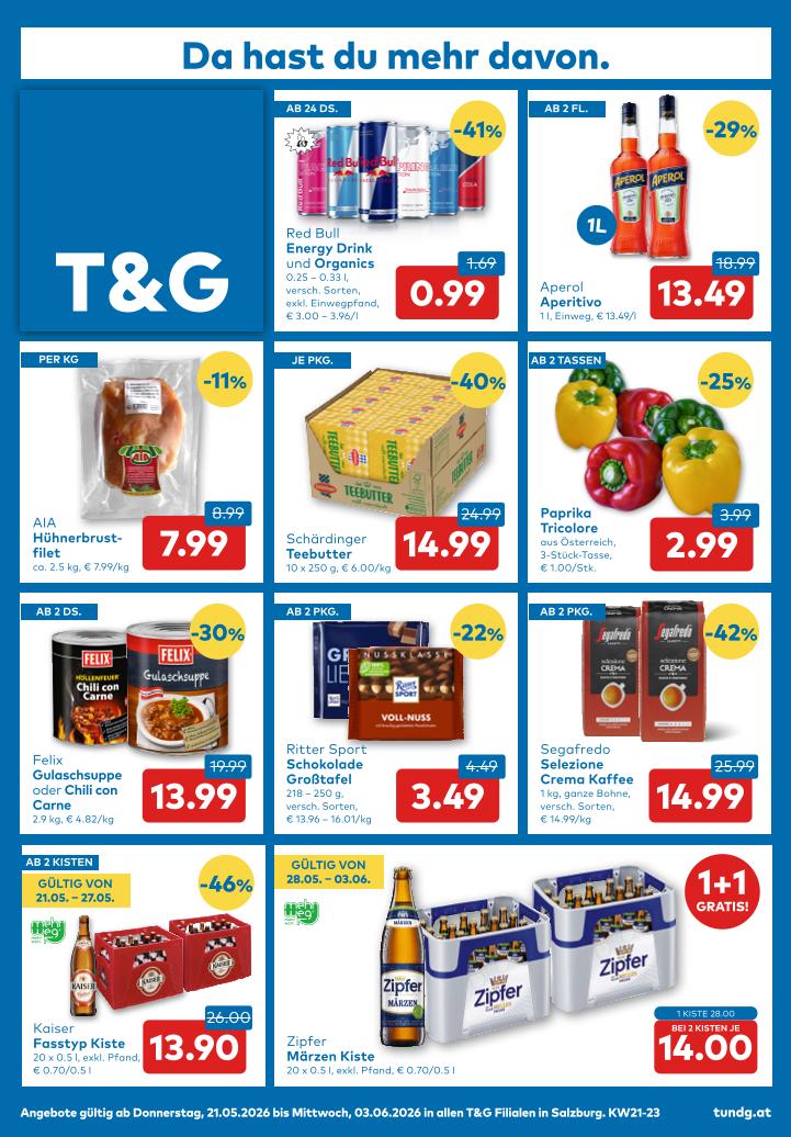Prospekt von T&G