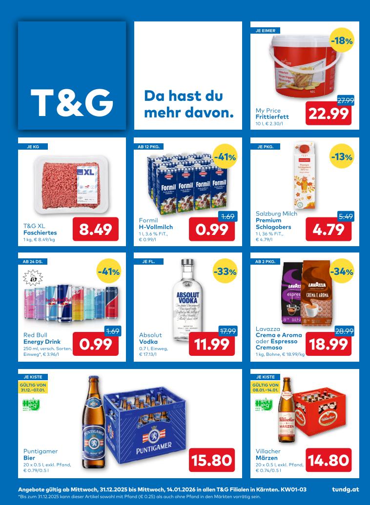 Prospekt von T&G
