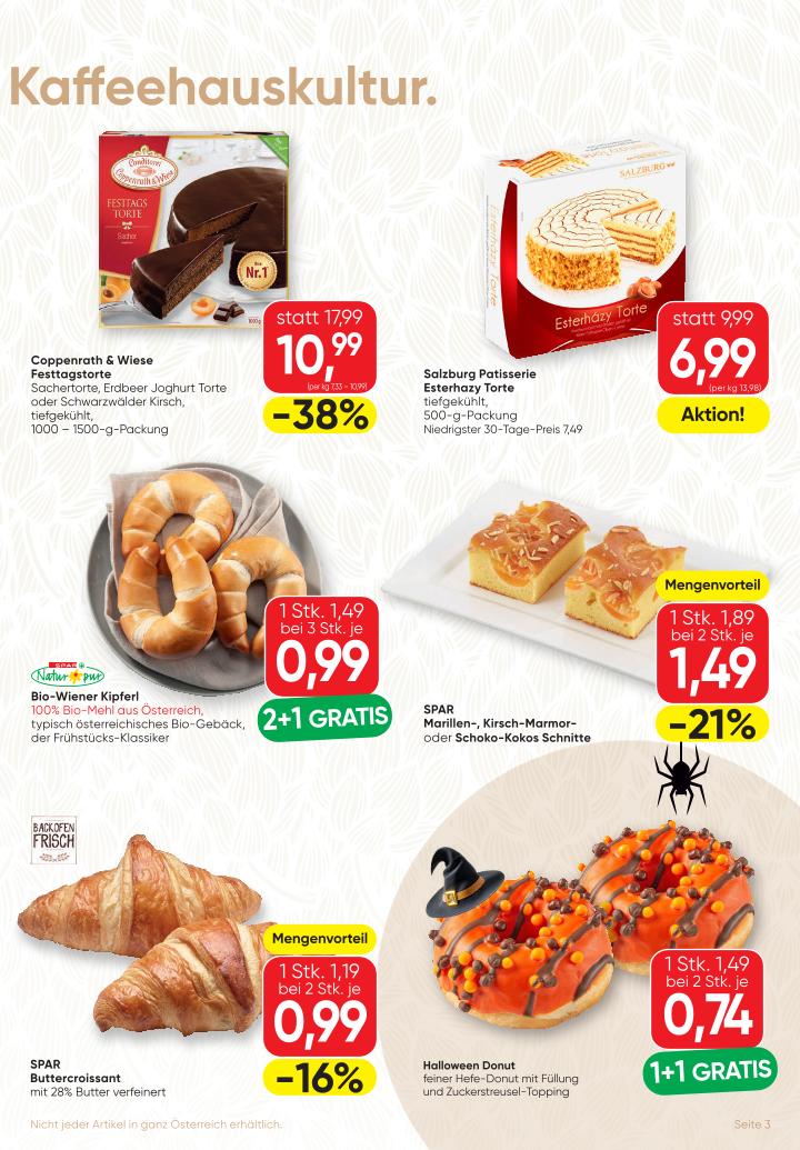 Prospekt von SPAR Gourmet