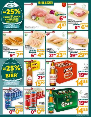 Titelbild des Prospekts von BILLA PLUS Kärnten