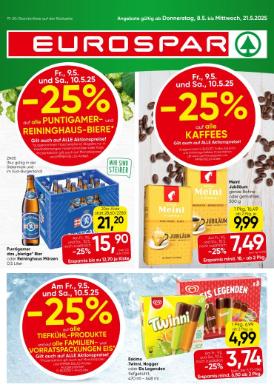 Titelbild des Prospekts von EUROSPAR STMK
