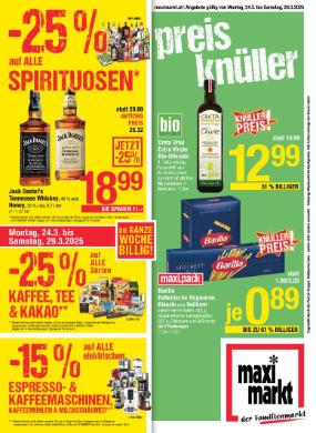 Titelbild des Prospekts von Maximarkt Wels / Ried / Vöcklabruck