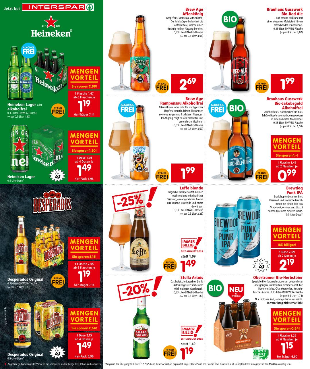 Prospekt von INTERSPAR