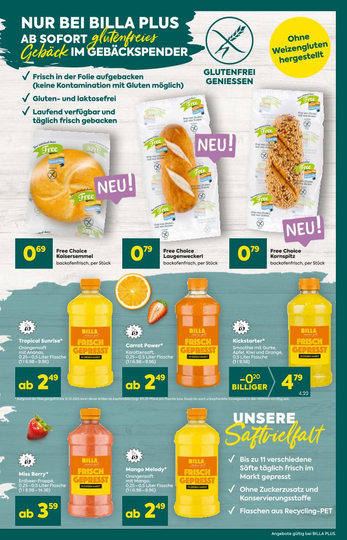 Prospekt von BILLA PLUS