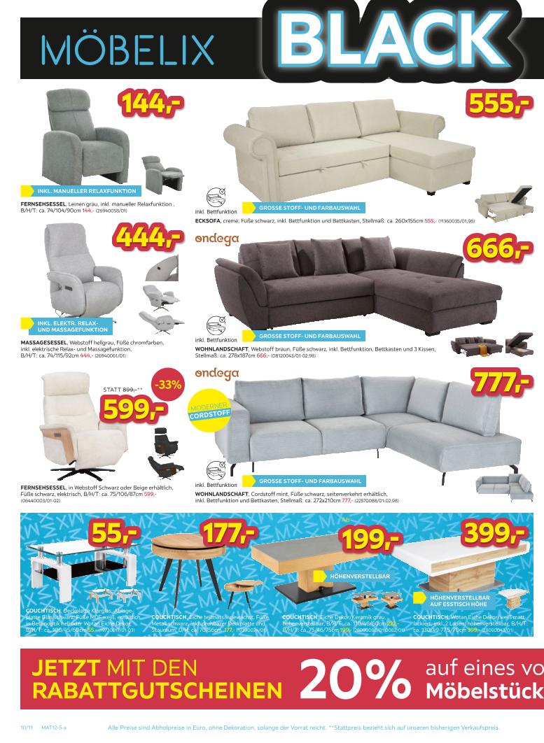 Prospekt von Möbelix