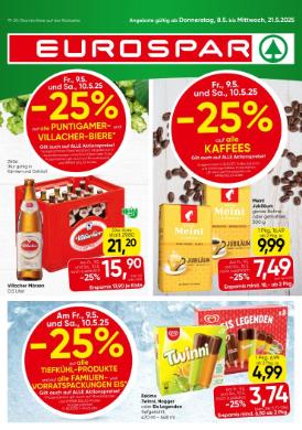 Titelbild des Prospekts von EUROSPAR KTN