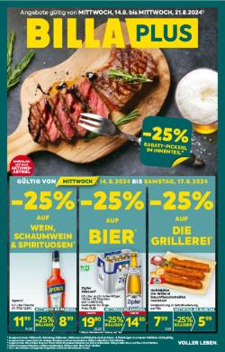 Titelbild des Prospekts von BILLA PLUS OÖ