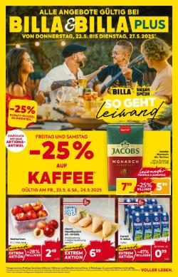 Titelbild des Prospekts von BILLA STMK