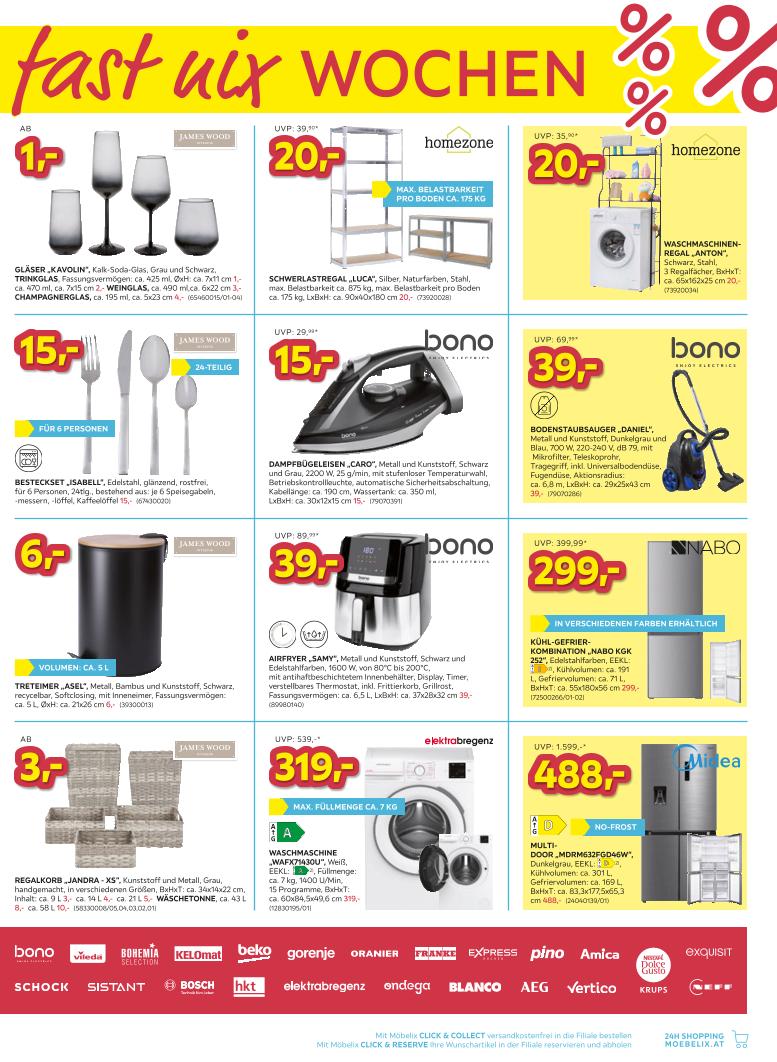 Prospekt von Möbelix