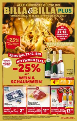 Titelbild des Prospekts von BILLA Salzburg