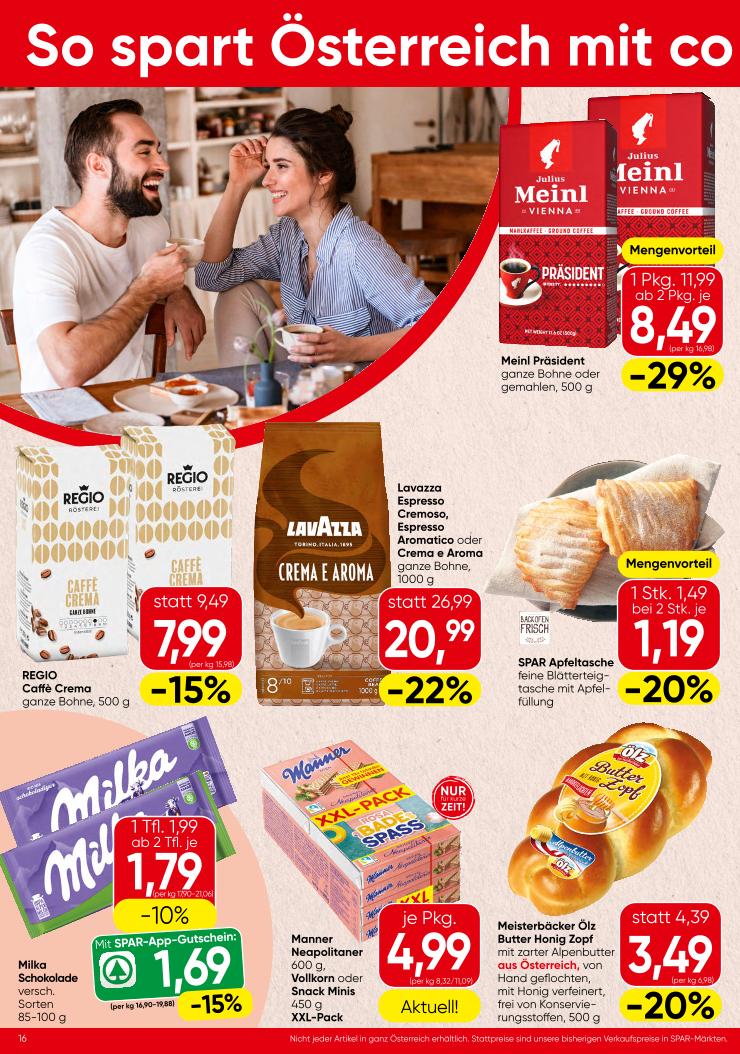 Prospekt von SPAR