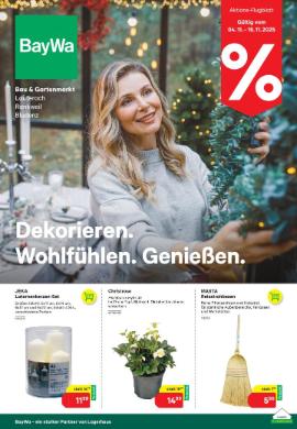 Titelbild des Prospekts von BayWa