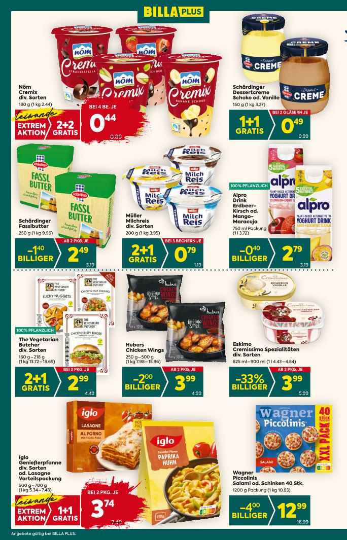 Prospekt von BILLA PLUS