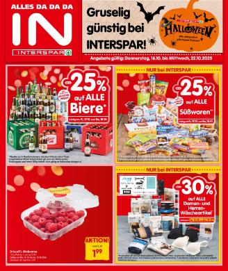 Titelbild des Prospekts von INTERSPAR TRL