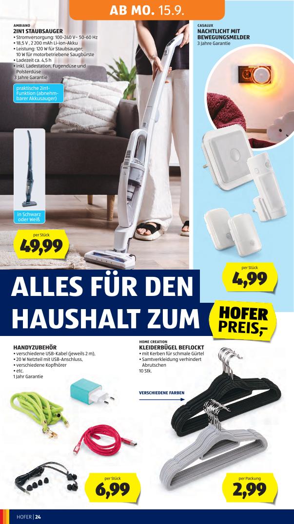 Prospekt von HOFER
