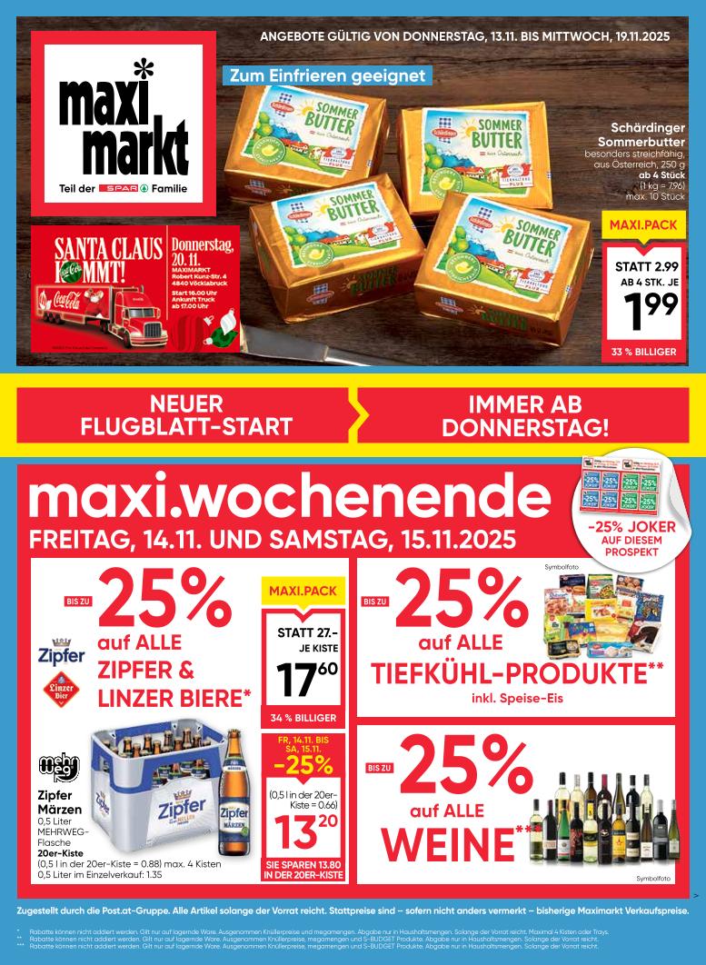 Prospekt von Maximarkt