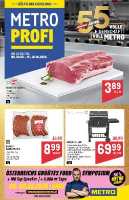 Titelbild des Prospekts von METRO PROFI