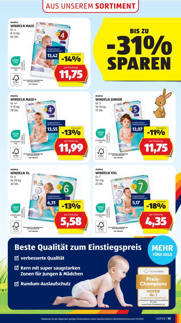 Prospekt von HOFER