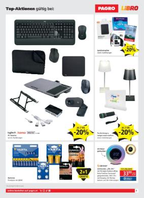 Titelbild des Prospekts von PAGRO & LIBRO