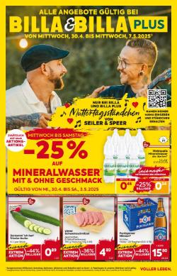 Titelbild des Prospekts von BILLA STMK