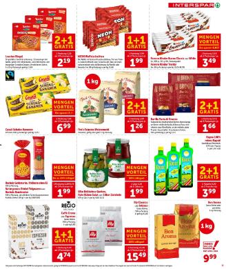 Titelbild des Prospekts von INTERSPAR SBG