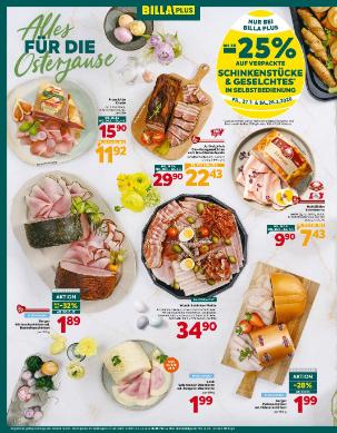 Titelbild des Prospekts von BILLA PLUS Burgenland