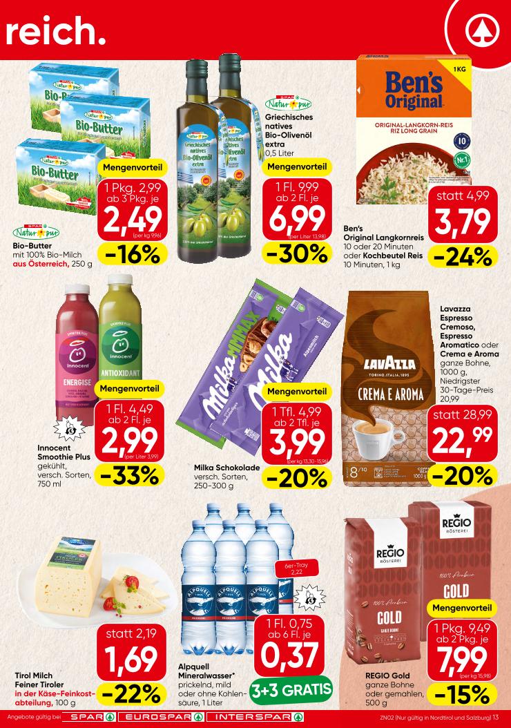 Prospekt von SPAR