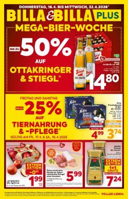 Titelbild des Prospekts von BILLA Tirol