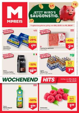 Titelbild des Prospekts von MPREIS Oberösterreich