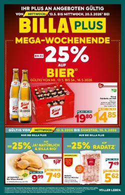 Titelbild des Prospekts von BILLA PLUS Salzburg