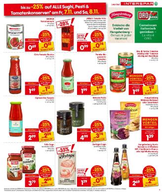 Titelbild des Prospekts von INTERSPAR VBG