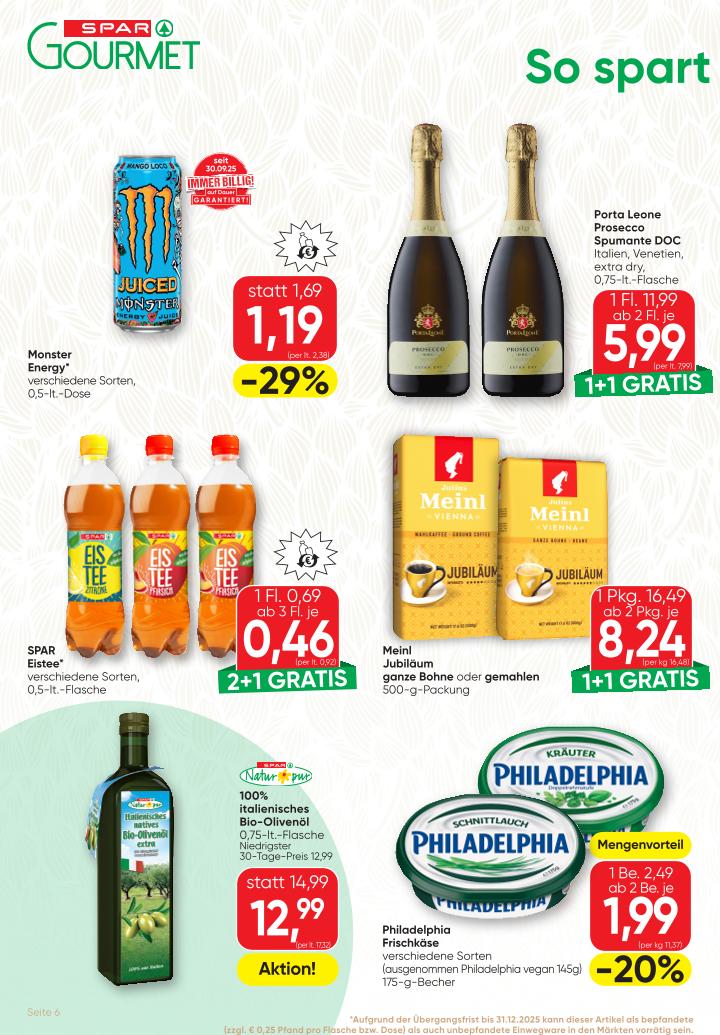 Prospekt von SPAR Gourmet