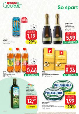 Titelbild des Prospekts von SPAR Gourmet