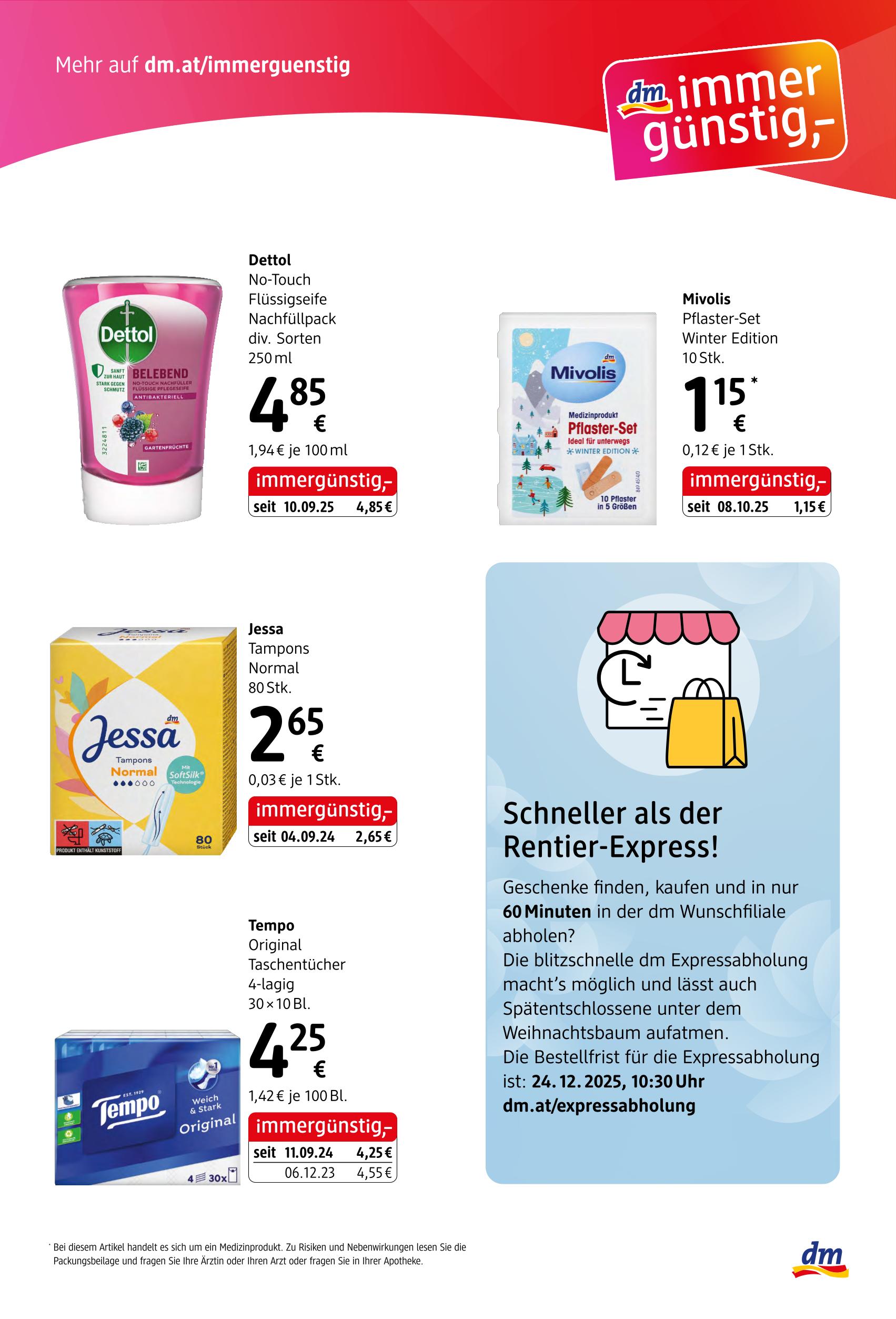 Prospekt von dm drogerie markt