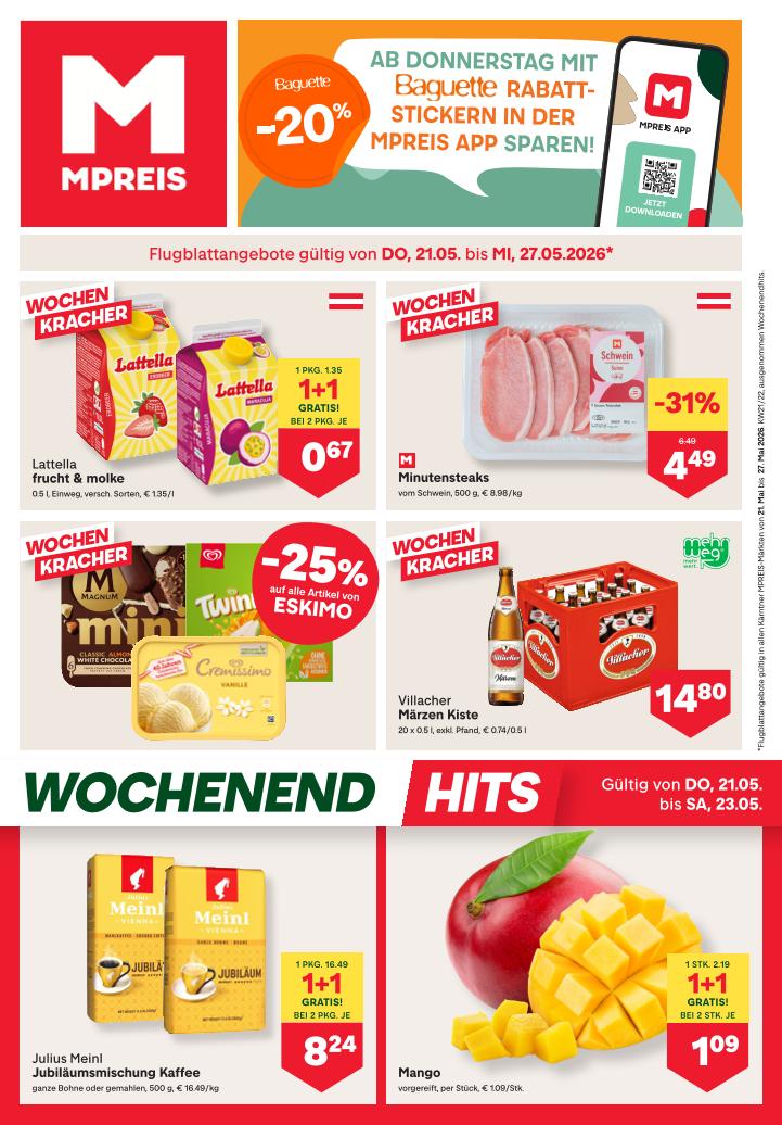 Prospekt von MPREIS