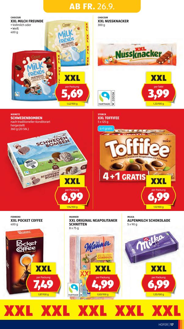 Prospekt von HOFER