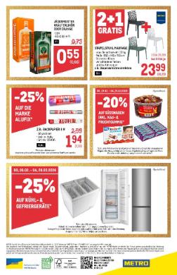 Titelbild des Prospekts von METRO PROFI