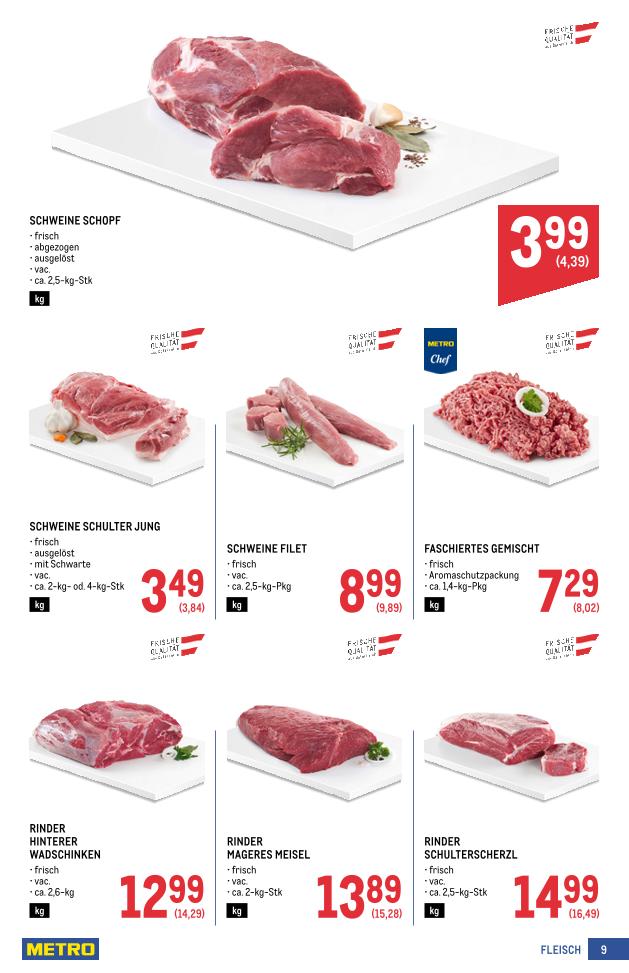 Prospekt von METRO
